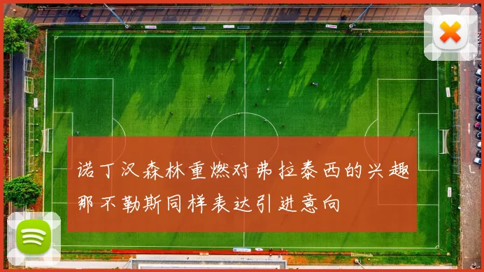 诺丁汉森林重燃对弗拉泰西的兴趣那不勒斯同样表达引进意向